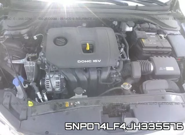 5NPD74LF4JH335576 фото 2