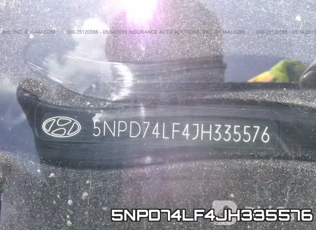 5NPD74LF4JH335576 фото 10