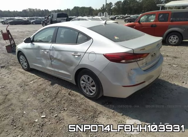 5NPD74LF8HH103931 фото 4