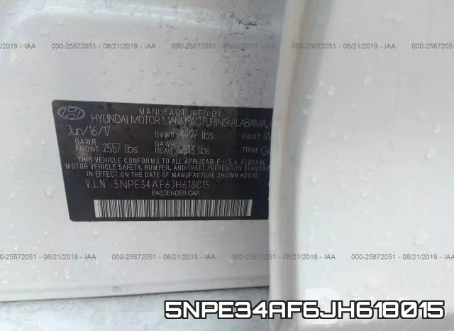 5NPE34AF6JH618015 фото 8