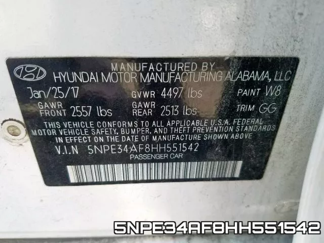 5NPE34AF8HH551542 фото 2