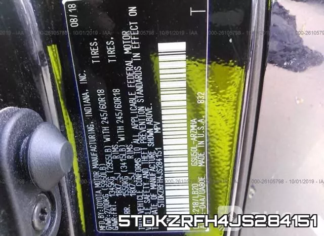 5TDKZRFH4JS284151 фото 10