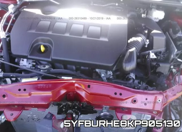 5YFBURHE8KP905130 фото 2