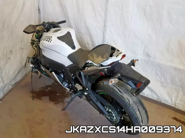 JKAZXCS14HA009374 фото 4