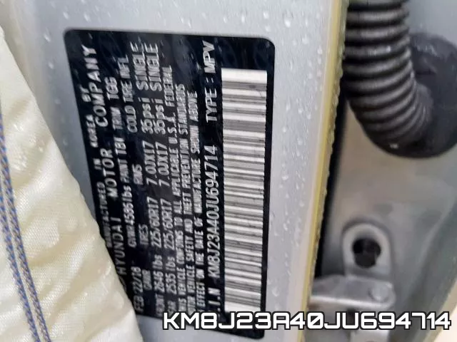 KM8J23A40JU694714 фото 2
