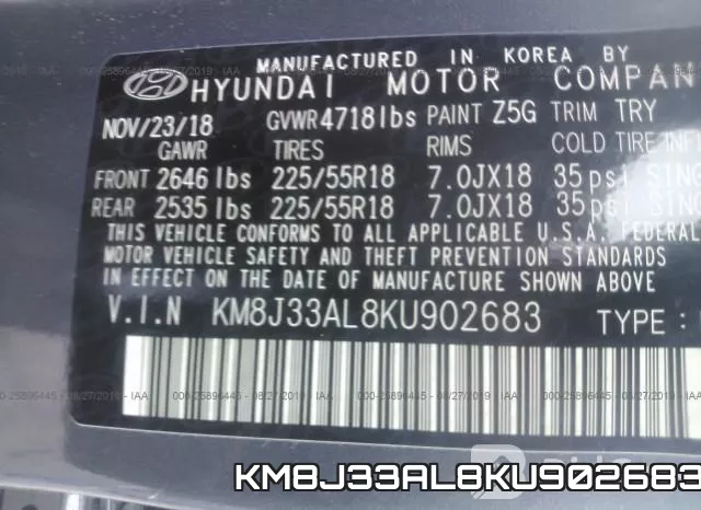 KM8J33AL8KU902683 фото 10