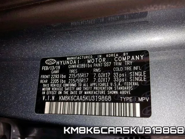 KM8K6CAA5KU319868 фото 2