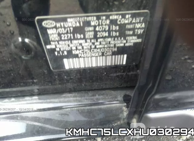 KMHC75LCXHU030294 фото 10