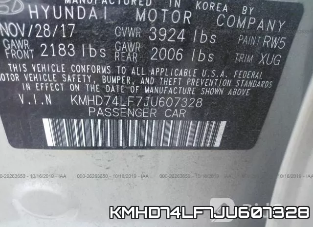 KMHD74LF7JU607328 фото 10