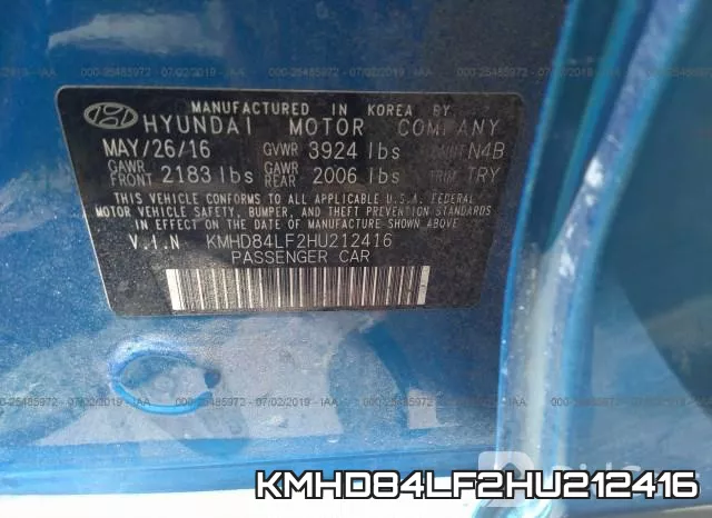 KMHD84LF2HU212416 фото 9