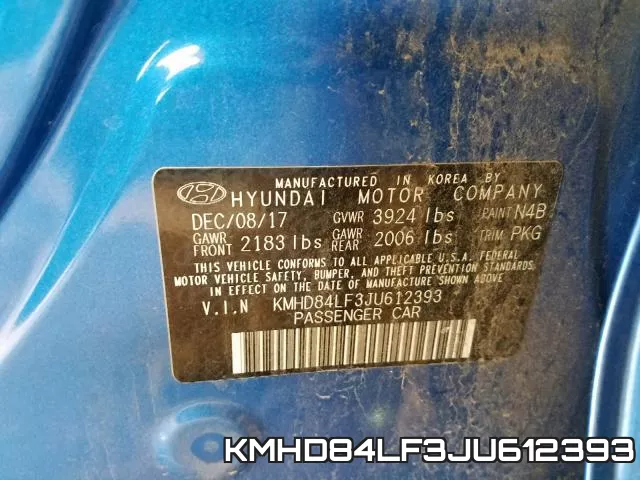 KMHD84LF3JU612393 фото 2
