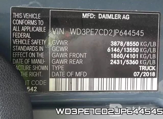 WD3PE7CD2JP644545 фото 10