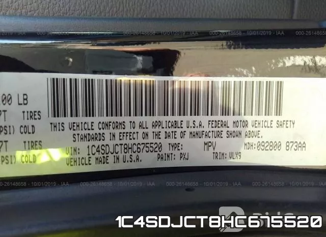 1C4SDJCT8HC675520 фото 10