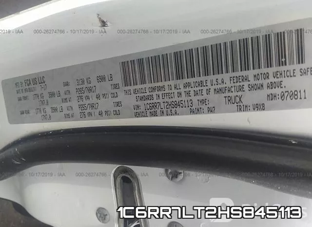 1C6RR7LT2HS845113 фото 10