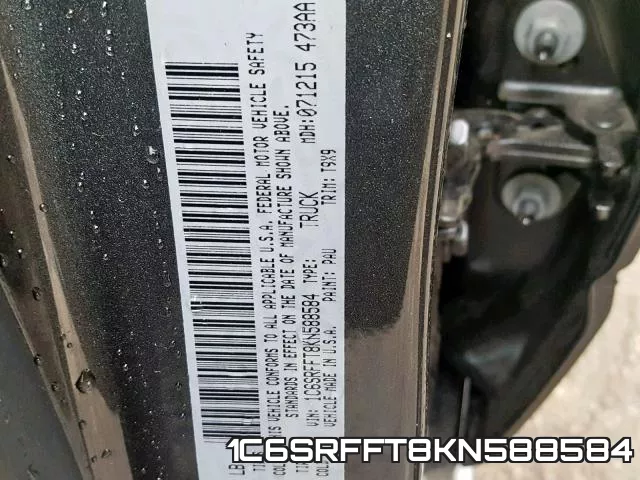 1C6SRFFT8KN588584 фото 2