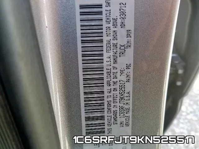 1C6SRFJT9KN525517 фото 2