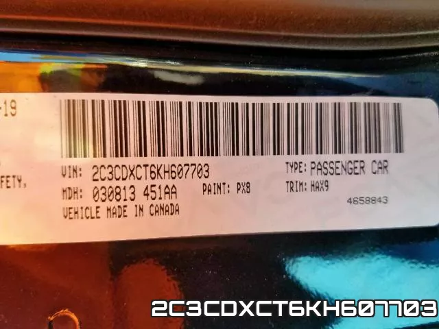 2C3CDXCT6KH607703 фото 2