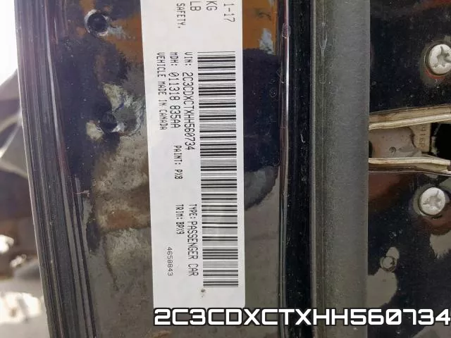 2C3CDXCTXHH560734 фото 2