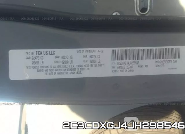 2C3CDXGJ4JH298546 фото 10