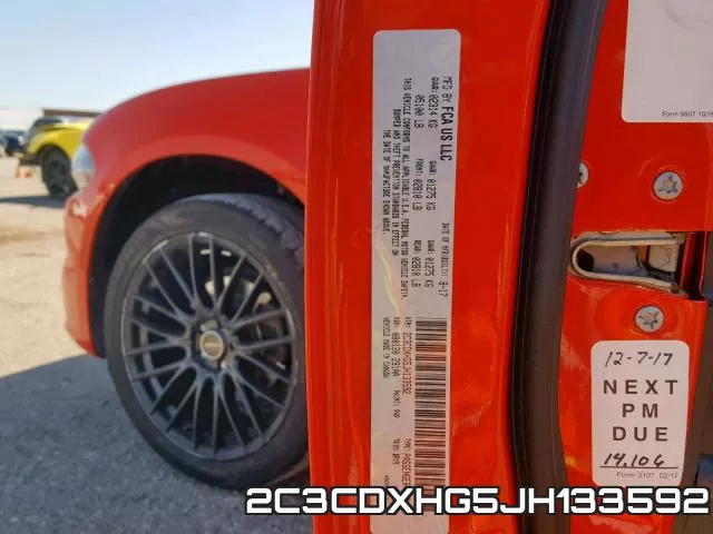 2C3CDXHG5JH133592 фото 2