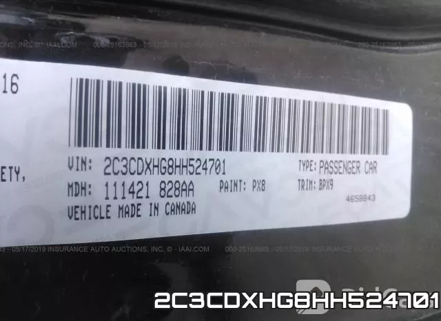 2C3CDXHG8HH524701 фото 10