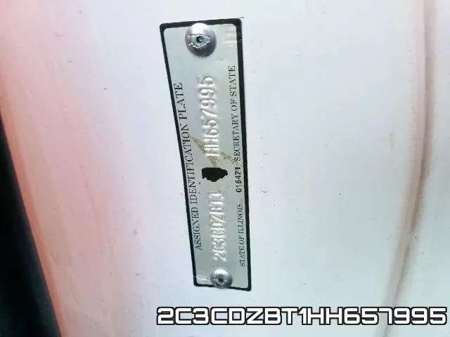 2C3CDZBT1HH657995 фото 2