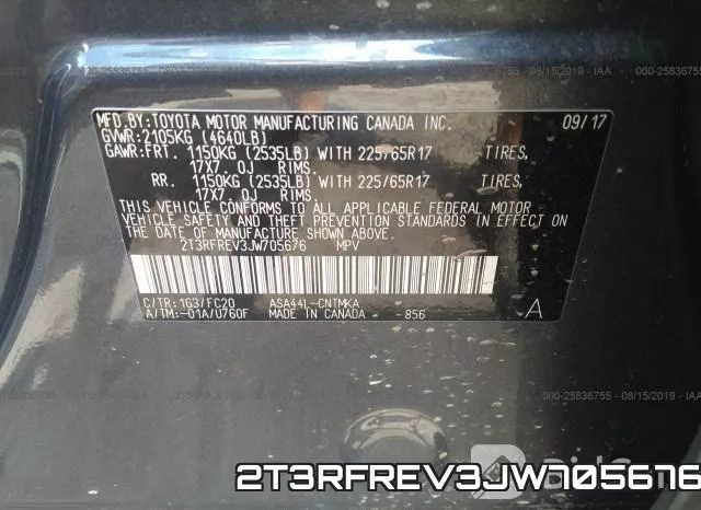 2T3RFREV3JW705676 фото 10