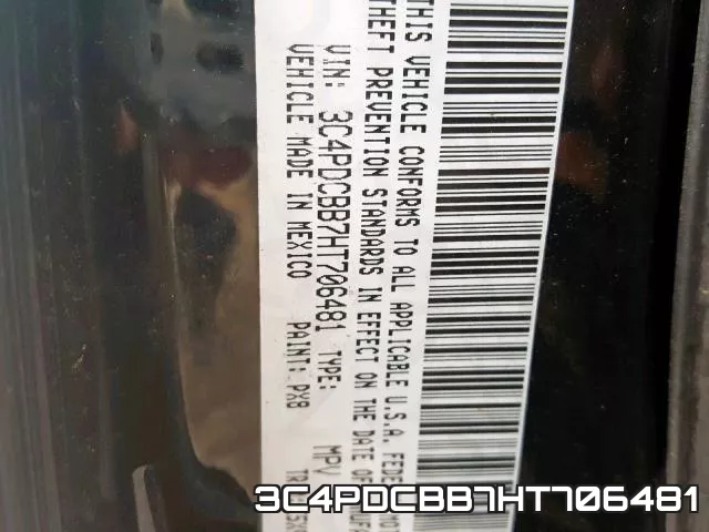 3C4PDCBB7HT706481 фото 2