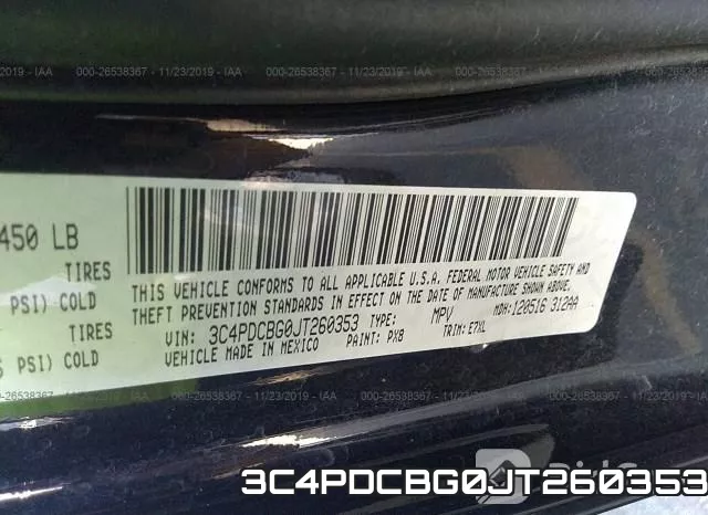 3C4PDCBG0JT260353 фото 10