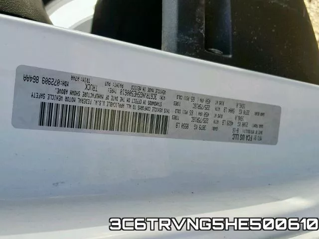 3C6TRVNG5HE500610 фото 2