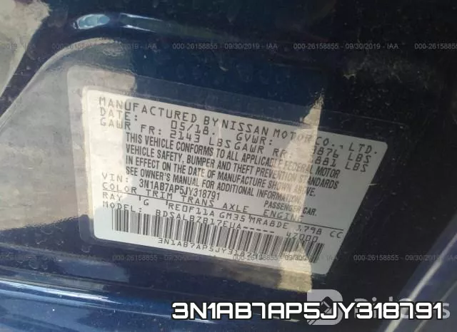 3N1AB7AP5JY318791 фото 10