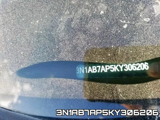3N1AB7AP5KY306206 фото 2