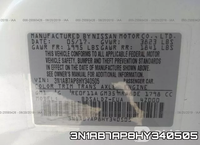 3N1AB7AP8HY340505 фото 10