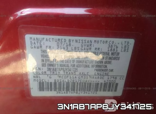 3N1AB7AP8JY341725 фото 10