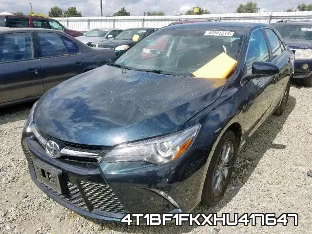 4T1BF1FKXHU417647 фото 3