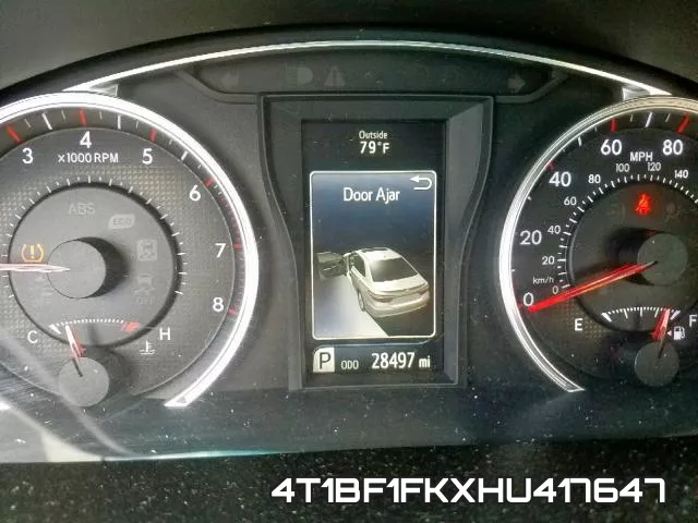 4T1BF1FKXHU417647 фото 9