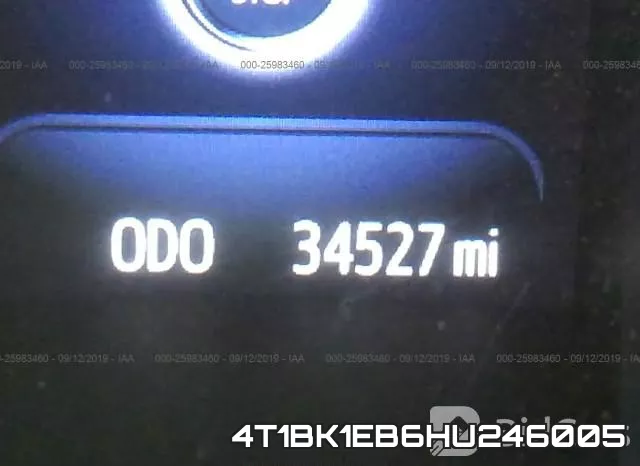 4T1BK1EB6HU246005 фото 8