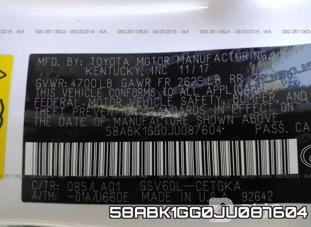 58ABK1GG0JU087604 фото 10