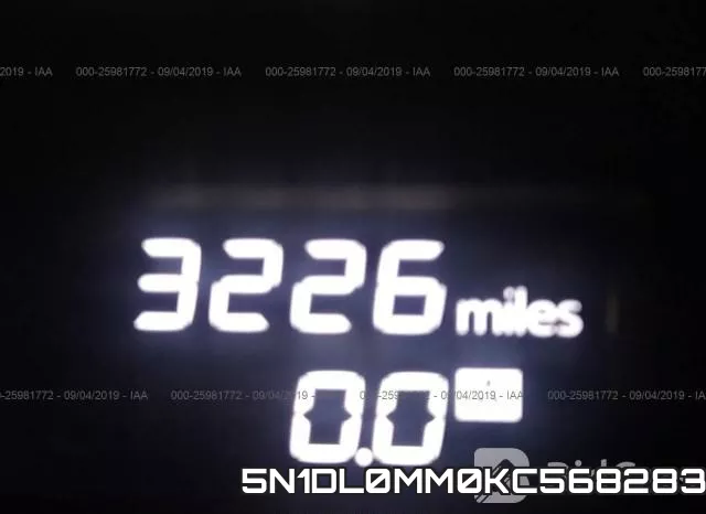 5N1DL0MM0KC568283 фото 8