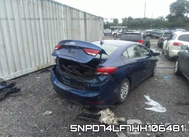 5NPD74LF7HH106481 фото 5