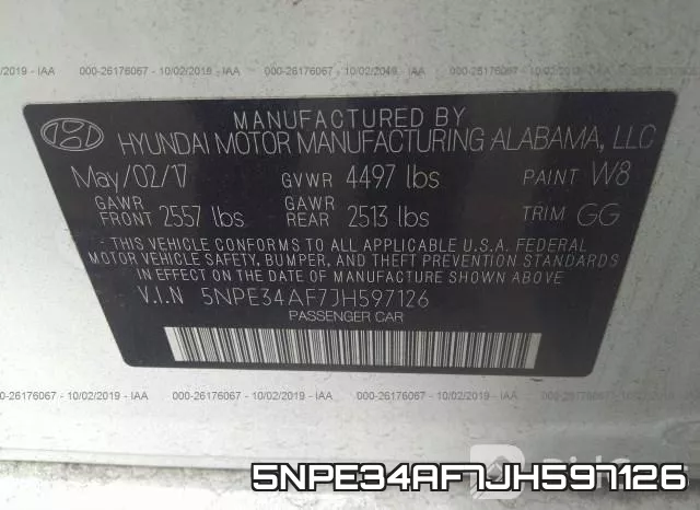 5NPE34AF7JH597126 фото 10