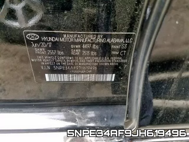 5NPE34AF9JH619496 фото 2
