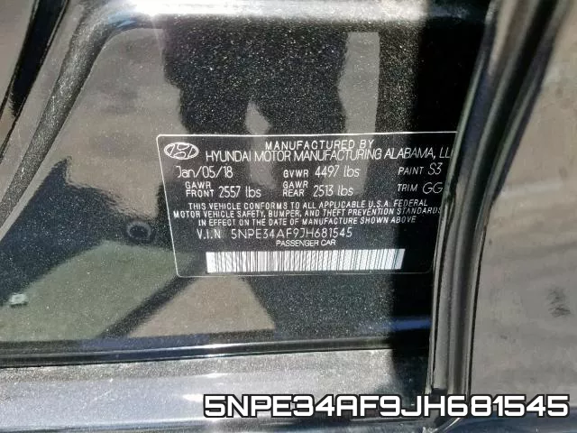 5NPE34AF9JH681545 фото 2