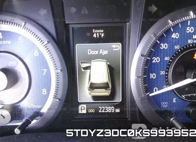 5TDYZ3DC0KS993952 фото 8