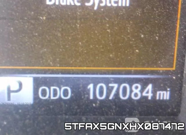 5TFAX5GNXHX087472 фото 8