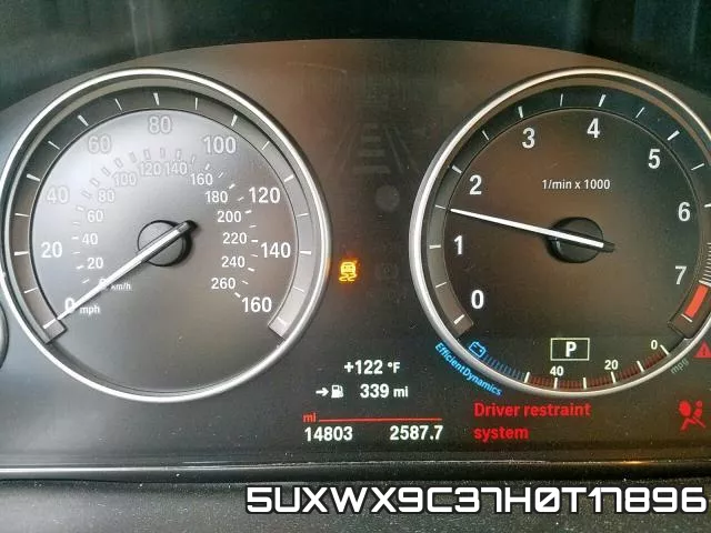 5UXWX9C37H0T17896 фото 9