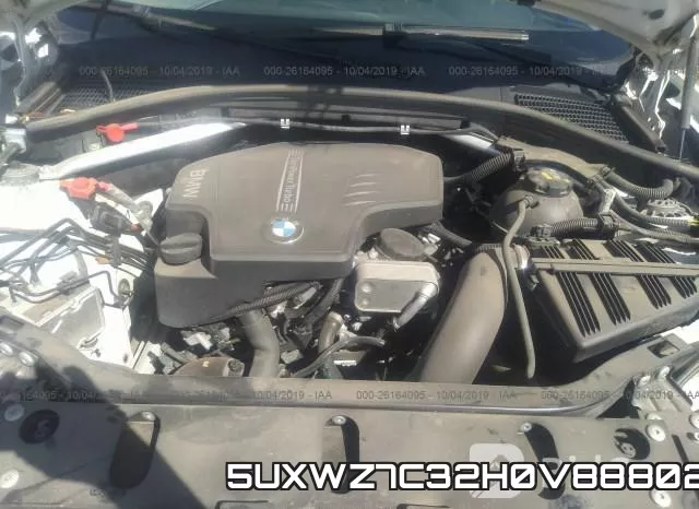 5UXWZ7C32H0V88802 фото 2
