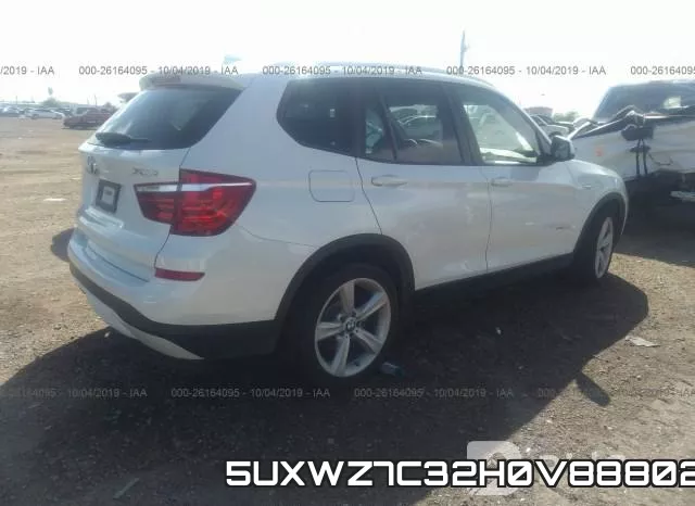 5UXWZ7C32H0V88802 фото 5