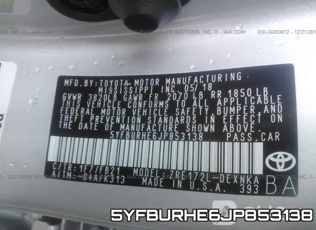 5YFBURHE6JP853138 фото 10