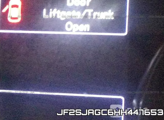 JF2SJAGC6HH447653 фото 8